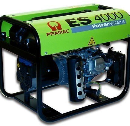PRAMAC ES 4000 SHI (AVR) benzinbetriebener Stromerzeuger 230 Volt | 3,4 kVA