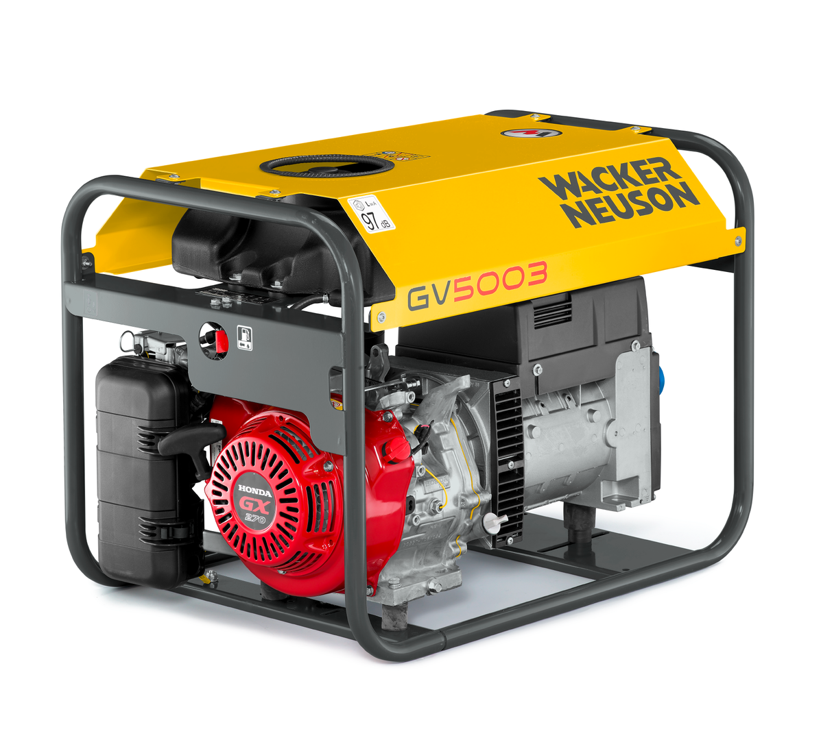 WACKER NEUSON GV 2500A benzinbetriebener Stromerzeuger 230 Volt | 2,5 kVA