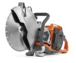 HUSQVARNA K1 PACE Akku Trennschleifer Ø 350 mm SET MIT 2 AKKUS, LADEGERÄT, TRENNSCHEIBE & KISTE