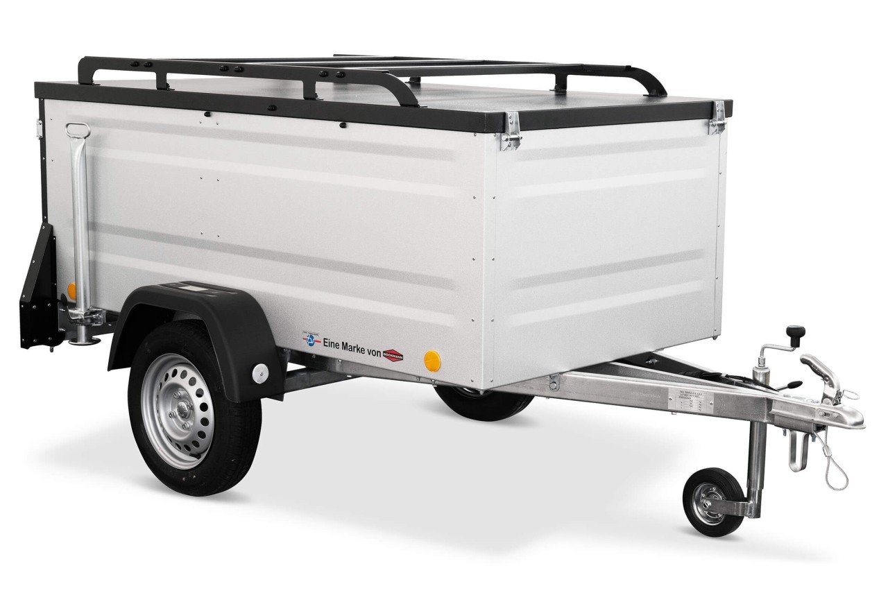 Dachzelt Auto Anhänger 1000kg KT-EB2 – Aluminium Zinkbeschichtung