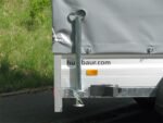Humbaur HA132513 KV Klappbare Vorderwand, Hochplane 1400 mm