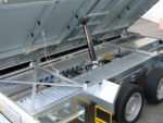 Humbaur HTK 3500.31 STAHL E-Pumpe, Rampen und Stützen
