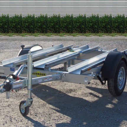 Humbaur HM102113 Motorradtransporter mit 3 Motorradschienen