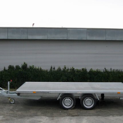 Humbaur Universal 3500 Aluboden, Seilwinde, Rampen