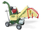 NEGRI Biohäcksler R225 / Benzin-Häcksler mit Transportfahrwerk