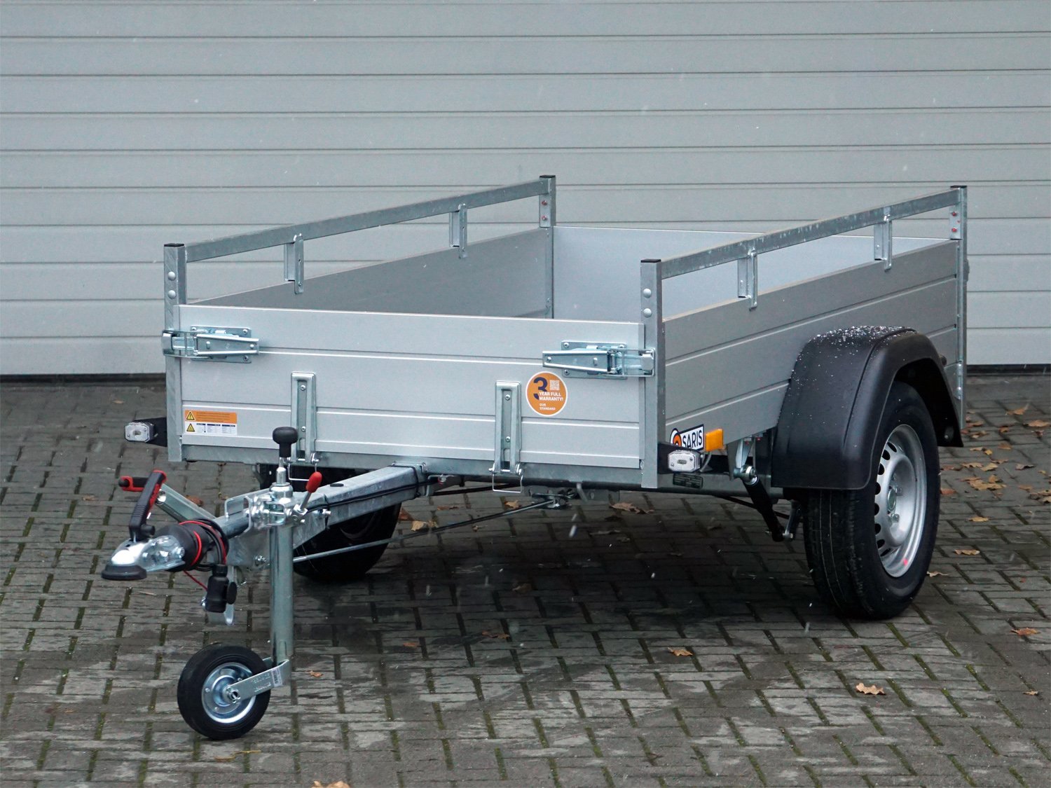 Saris MP 205 113 1000 1 Aluminium-Bordwände, feuerverzinkte Rahmenteile