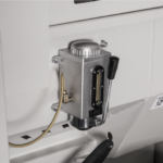LUMAG SSA-400Z-HPRO/S | Zapfwellen-Sägespaltmaschine mit Fördenband & Zuführförderband